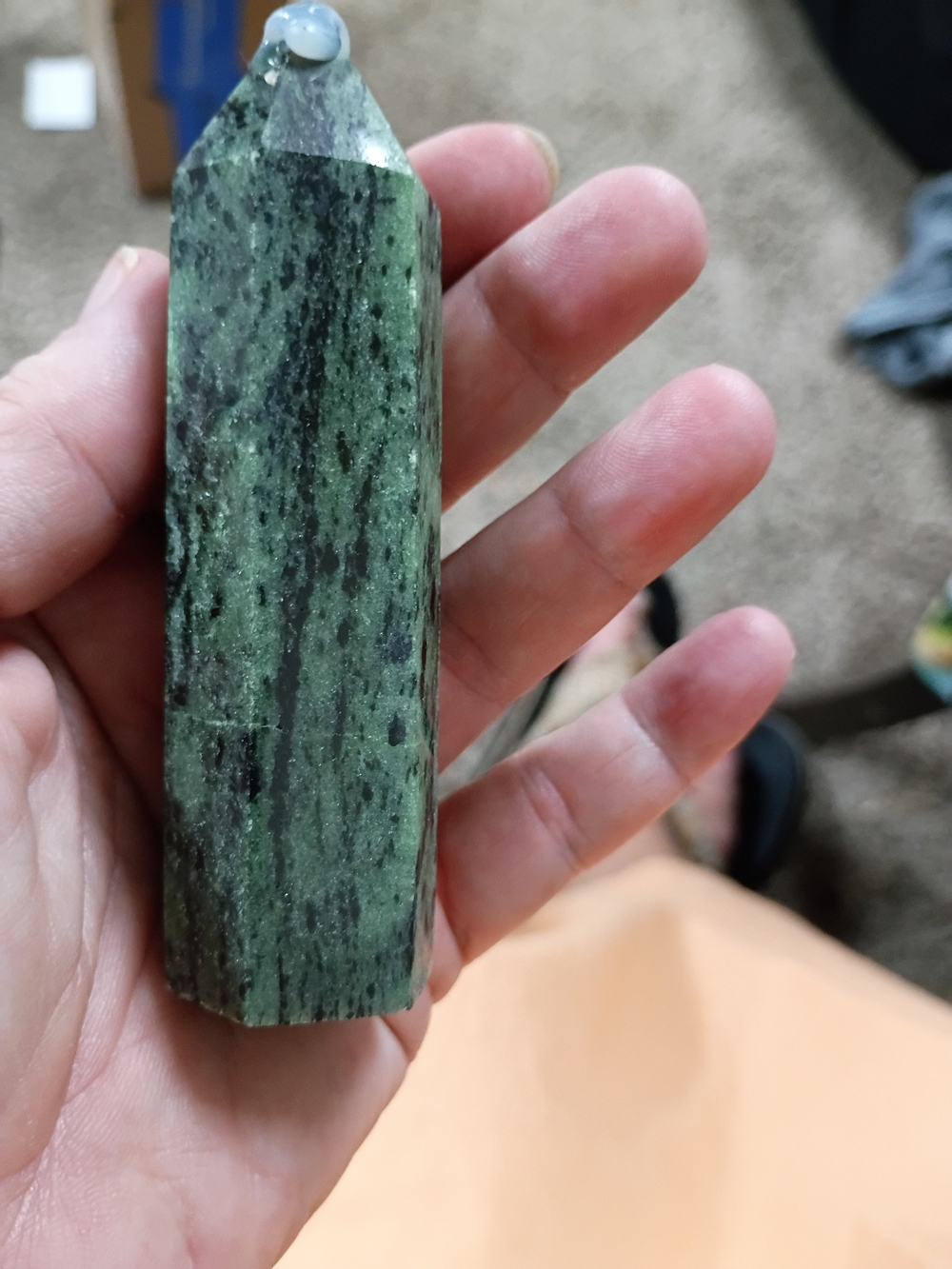 Ruby Zoisite Tower 4 Inches Tall